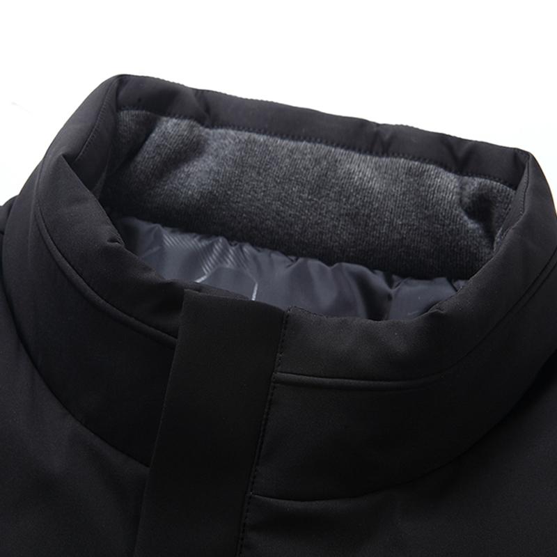 Winter Men's Down Coat 2023 Casual Thick Warm Winter White Duck Down Jacket Men Plus Size
