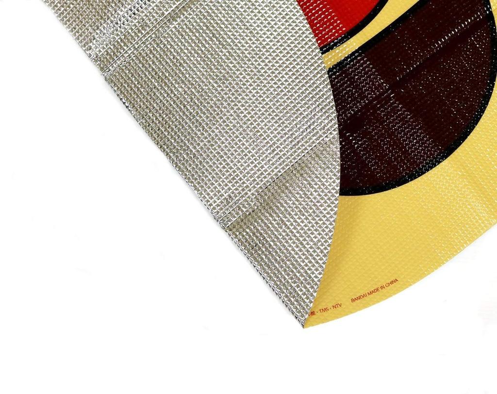 Asahi Koyo Anpanman Round Picnic Sheet for 81cm x Includes Carry Popular Character Face-Shaped 1-2 People, 90cm, Bag,