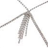 Sparkling Rhinestone & Pearl Body Chain: Fashionable, Versatile, Sexy Jewelry for Nightclubs & Beaches