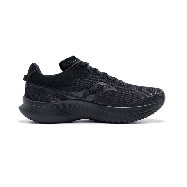 SAUCONY Kinvara 14 Cushioning Lightweight Breathable Slip-Resistant Durable Low-Top Training Running Shoes Men Sneaker Black S20823-312