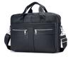 Layer Cowhide Men's Business Briefcase, Briefcase for Computers, Single Shoulder Crossbody Bag, Genuine Leather Handbag