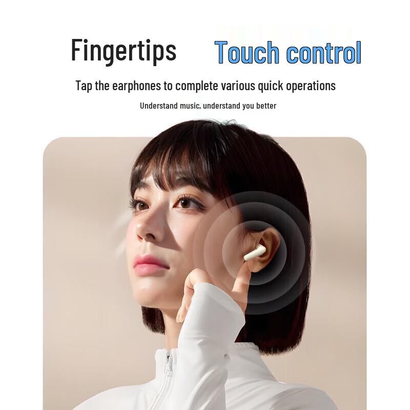 Lenovo TC3309 Wireless Half-in-Ear Noise Cancelling Earbuds