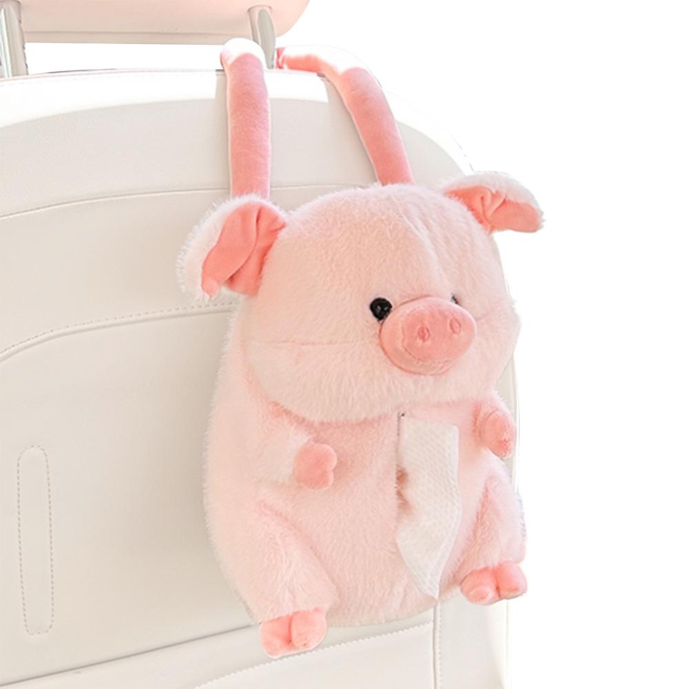 Car Tissue Holder Cute Tissue Dispenser Napkin Holder For Car Interior Decor Storage Bag Napkin Organizer For Backseat RV Sedan
