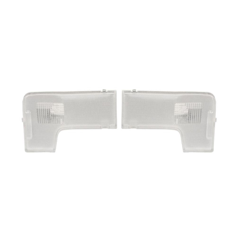 Front Row Dome & Map Reading Light Cover Set – Fits Toyota Camry 6th Gen (2006-2011) LH+RH