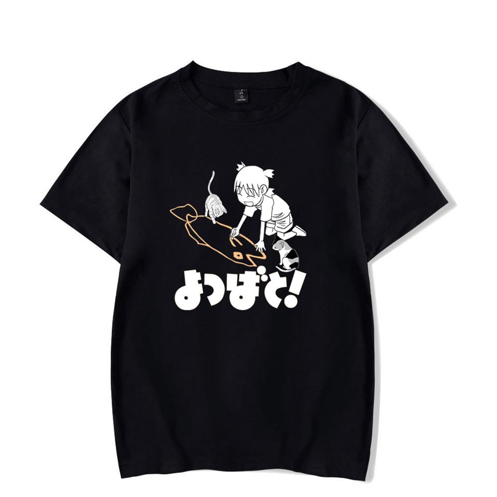 Yotsubato Unisexga Yotsuba Koiwai Summer Tshirt Cool Oneck Unisex Short Sleeve Casual Tee Y2k Tops Harajuku Clothingdrop Ship