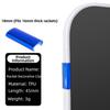 Fit for 16mm Pickleball Paddle Edge Protector Weighted Blocks Shock Absorption Edge Protector Clips Decorative Colorful