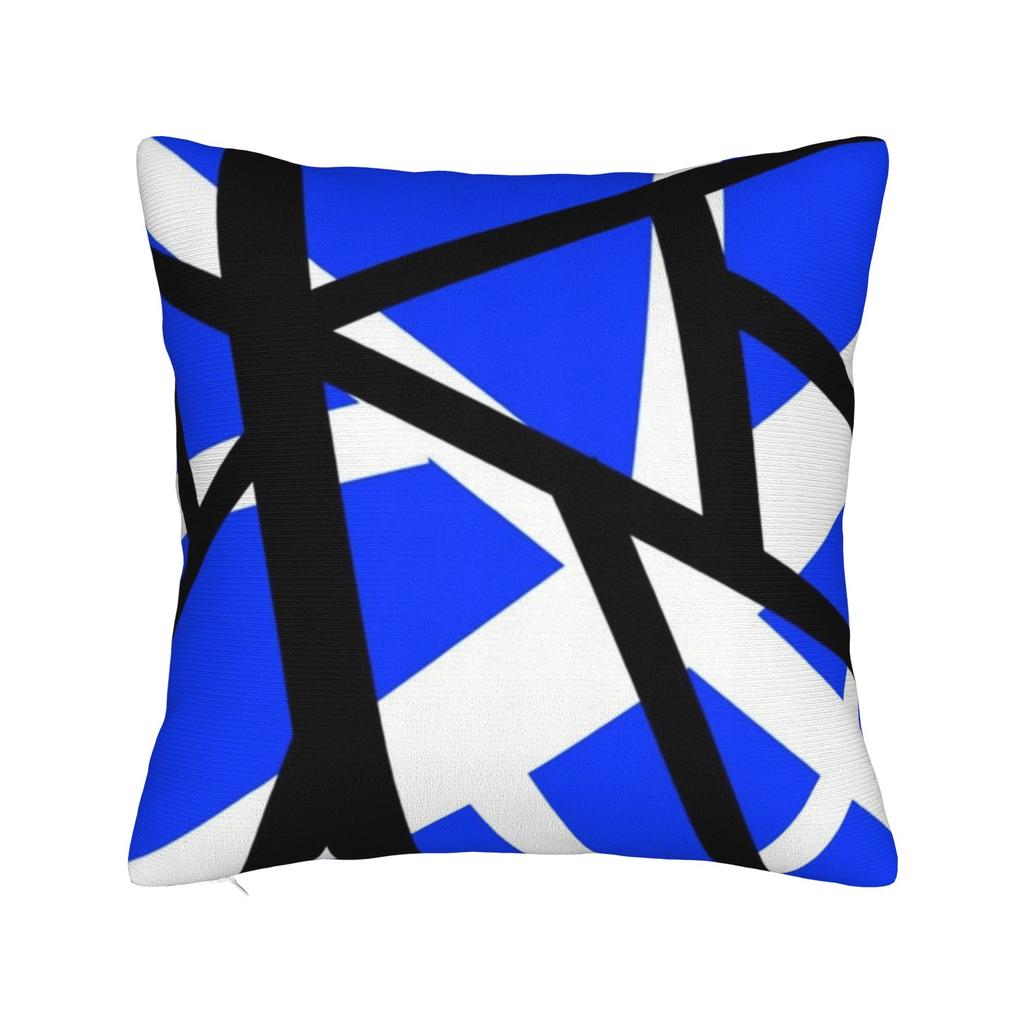 Van Halen Red Black And White Line Art Pillow Cover Fashion Pillow Case For Living Room Chair Comfy Cushion Cover Gift