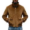 Streetwear Men's Casual Jacket Coat Autumn Winter Vintage Lapel Cardigan Tops Men Corduroy Fashion Solid Color Jackets