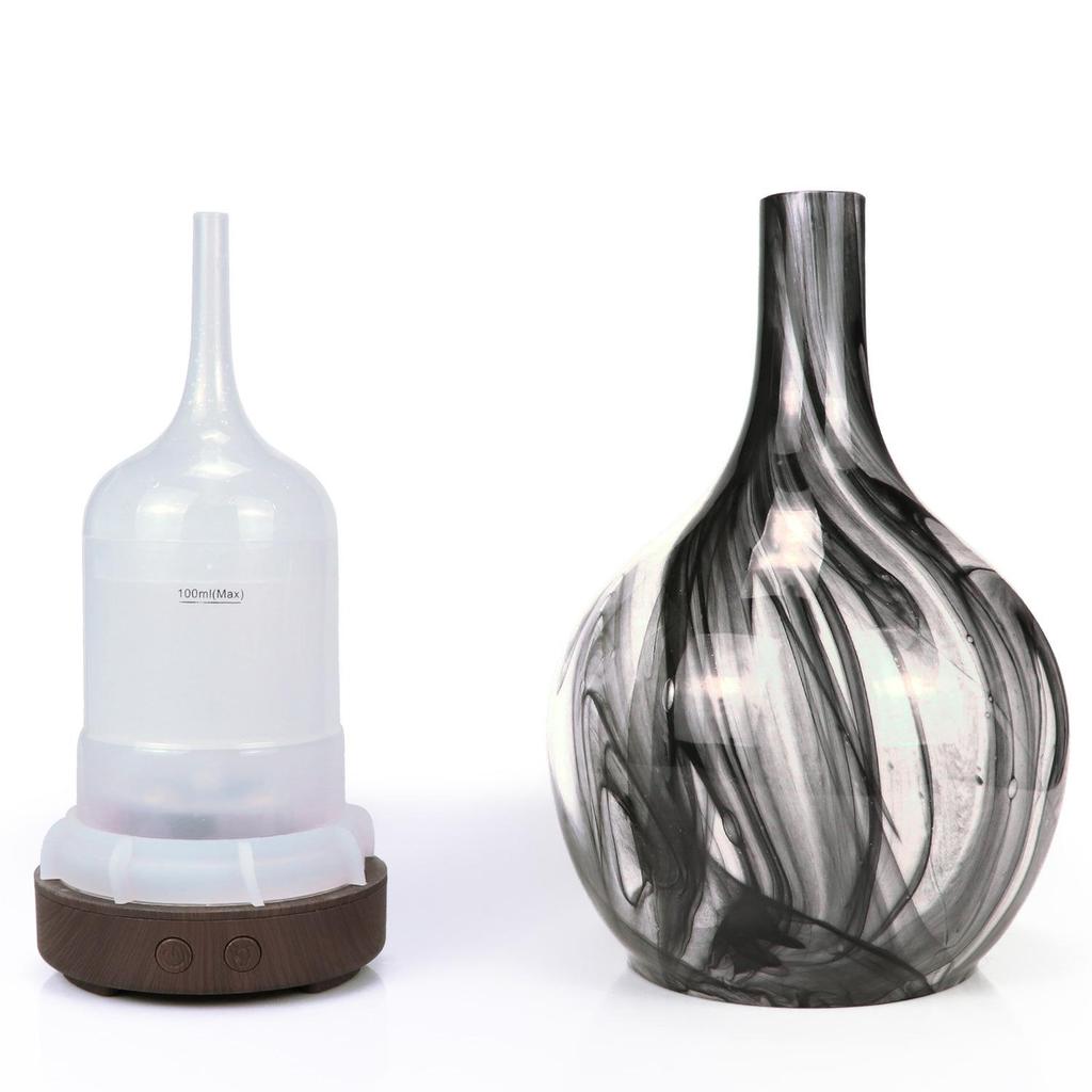 Ceramic Style Ultrasonic Aromatherapy Humidifier for Home or Office.