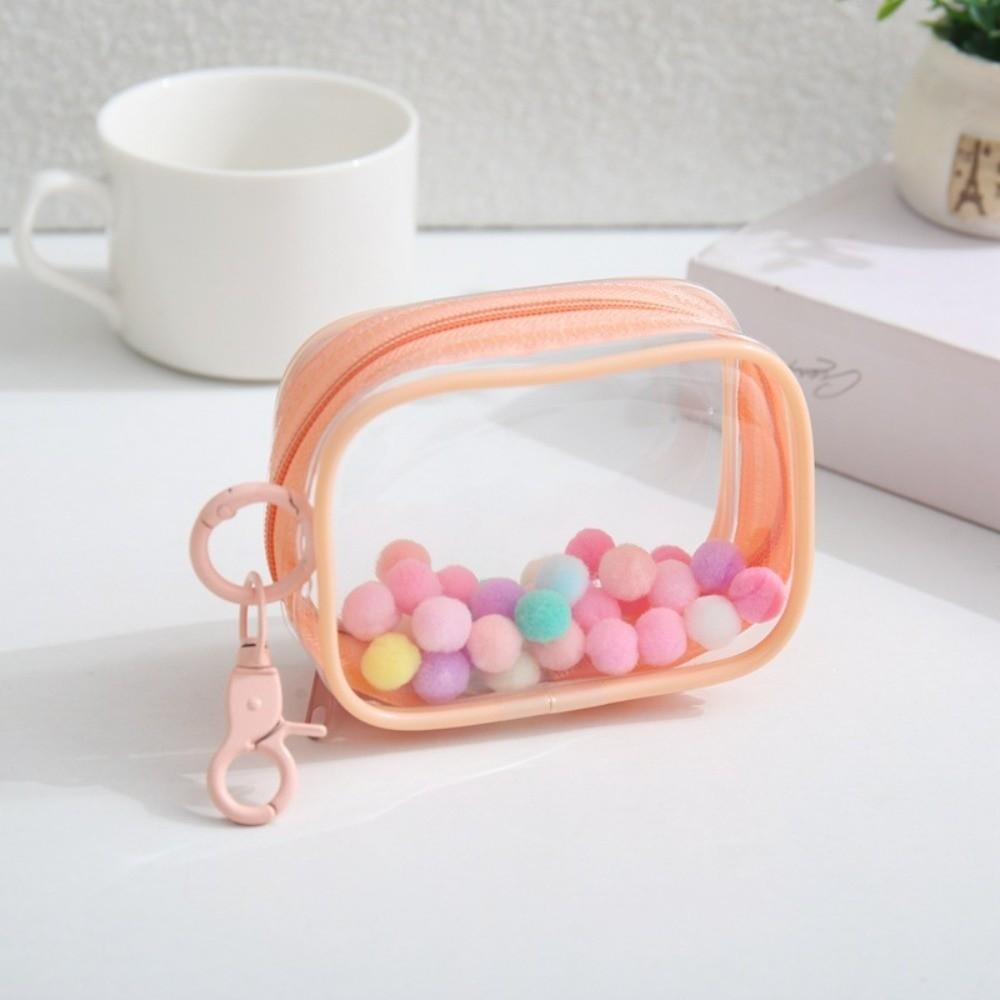 Nouveau Sac de Rangement Transparent à Fermeture Éclair Anti-poussière Mini Portable Multifonctionnel Sac d'Extérieur Étui de Protection Imperméable Écouteurs Chargeurs