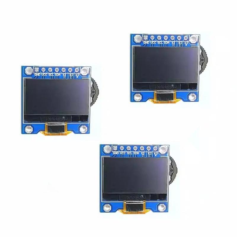 SSD1306 Oleds Screen Module 0.96Inch SelfLuminous Display 128x64Pixels I2C Interfaces For Microcontrollers Project