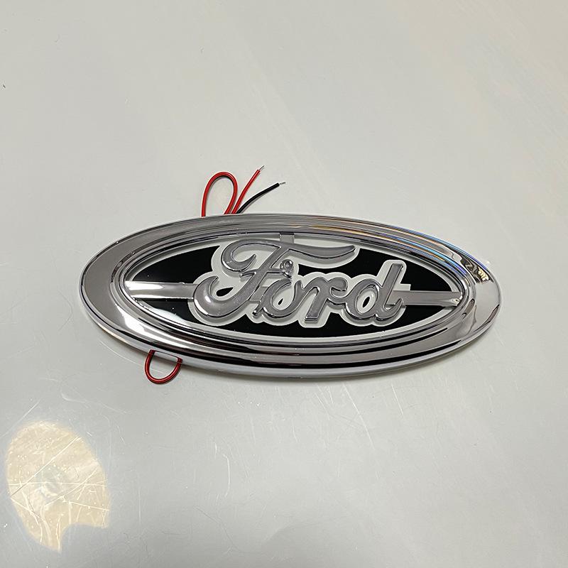 Ford Auto Embleem LED Verlichting - 5D Lichtgevend Achterklep Embleem