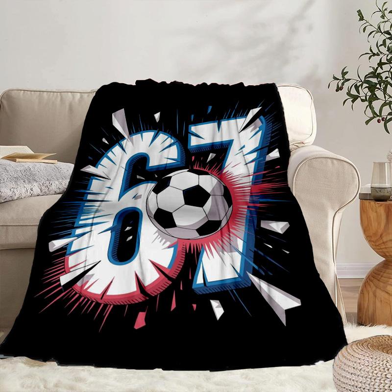 Royal Hands Holding Number 67 Portable Blanket/Soft Blanket Bedding Blanket Suitable for Travel Camping Living Rooms Offices Sofas Fan Gifts
