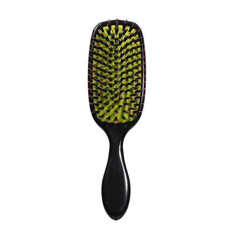 Hair Brush Boar Bristle Massage Comb Anti-Static Hair Scalp Styling Detangling Hollow Out Nylon Teeth Comb Air Bag Comb