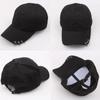 Fashion Dance Cap Show Cap Outdoor Sports Peaked Cap Baseball Hat Sun Cap Snapback Hat With Rings