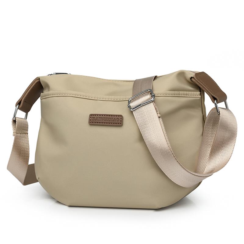 Women's Lightweight Crossbody Bag Solid Color Shoulder Bag