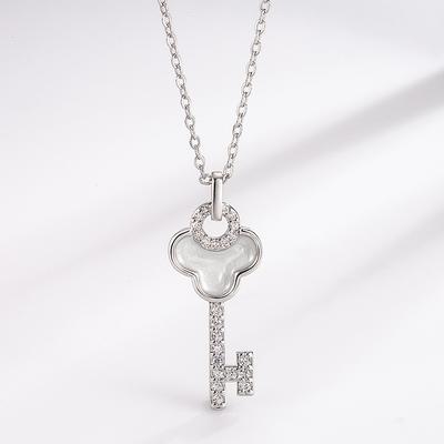 Imiteeritud Fritillary Võtme Kaelakee Naistele, Lihtne Ja Peen Kõrge Kvaliteediga Rinnakorvi Keti Ehted