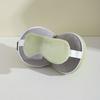 Soft 2 in 1 U Shaped Pillow with Eye Mask PP Cotton Filling Cozy Support for Airplane Nap and Comfortable Eye Relaxation