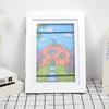 A4 Children Art Frame Sets Size Wooden Replaceable Photo Display for Poster Photo Drawing Paintings Pictures Display