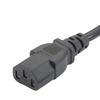 Europäisches C13 AC Stromkabel, 3-poliges VDE-zertifiziertes 3-adriges Adapterkabel