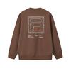 FILA Original Fashion Classic Retro Casual Versatile Loose Comfortable Simple Crew Neck Pullover Sweatshirt Men sweatshirt F11M549202FBN