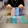 Custodia trasparente per iPhone 17 Pro Max con porta carte e inserto per foto | Copertura completa antiurto