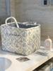 Foldable Floral Laundry Hamper: Lightweight, Portable, and Multi-use Storage Basket