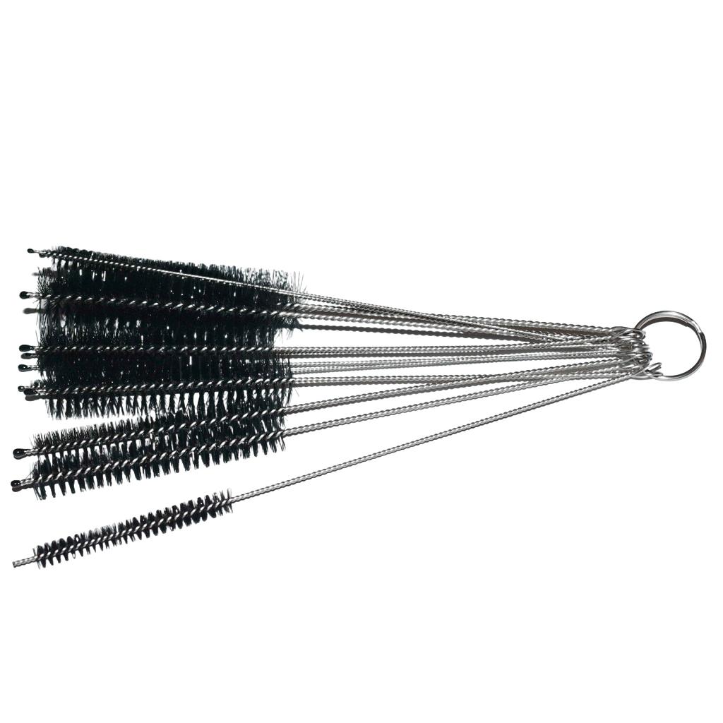 Zestaw szczotek do czyszczenia 13 szt - nylon, długość 200 mm.