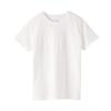 MUJI Women's Cotton Jersey Crew Neck Short Sleeve T-Shirt BB2SBA6S White XL