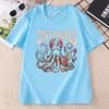Dirty Heads Octopus TShirt Unisex Unisex Cotton Round Neck Printed Tshirt Casual ShortSleeve T Shirt Comfortable Clothing