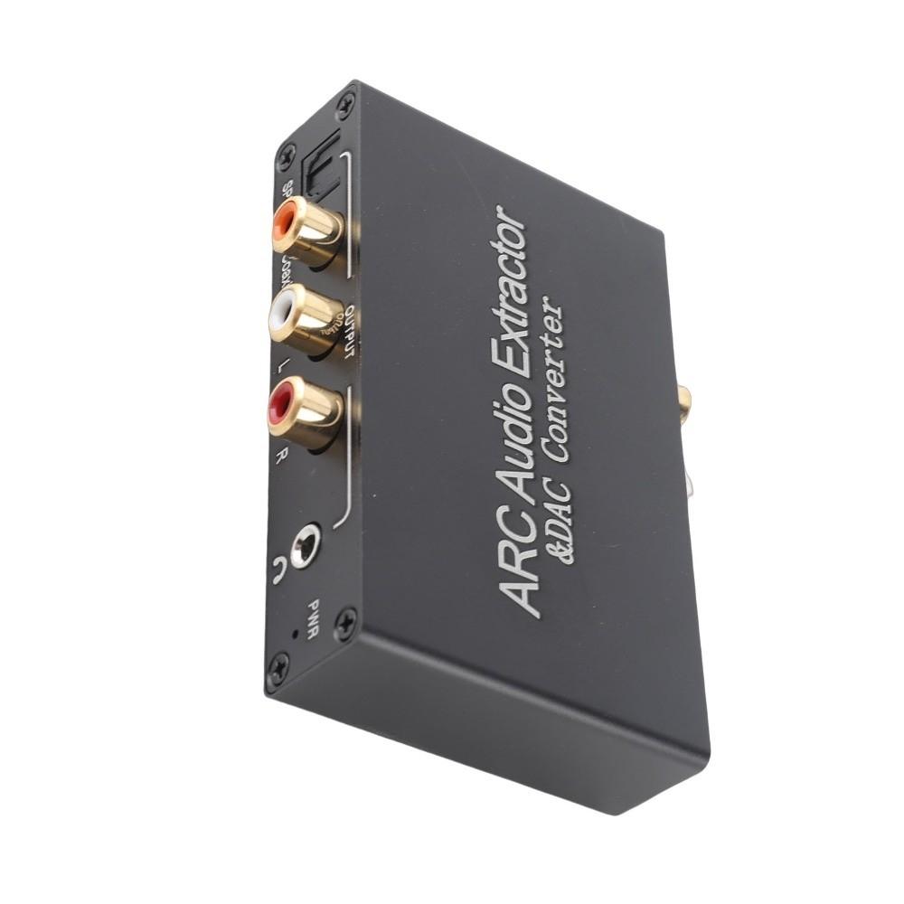 Supports ARC/ Optical/Coaxial Input Switching Digital Analog Sound Converter  for PS4
