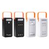 21-Slot 18650 Battery Power Bank Housing Case Only(no Battery) with Night Lighting Function for Outdoor Sports