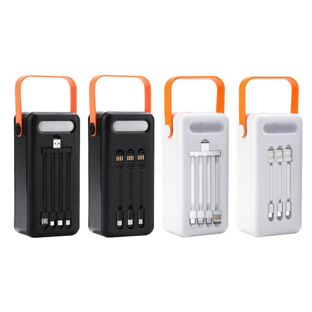 21-Slot 18650 Battery Power Bank Housing Case Only(no Battery) with Night Lighting Function for Outdoor Sports
