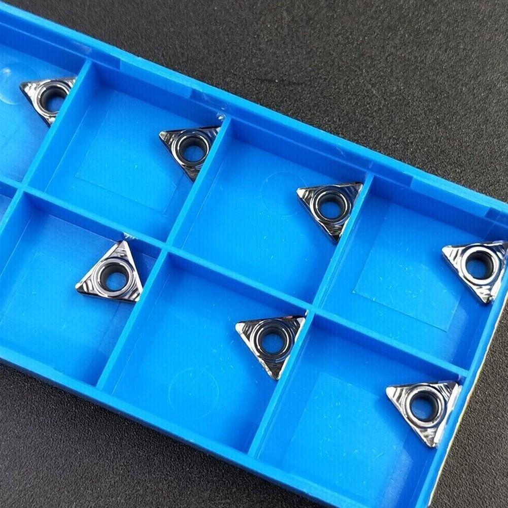 10pcs TCGT090208-AK H01 TCGT21.52 Carbide Inserts TCMT090208 for Aluminum