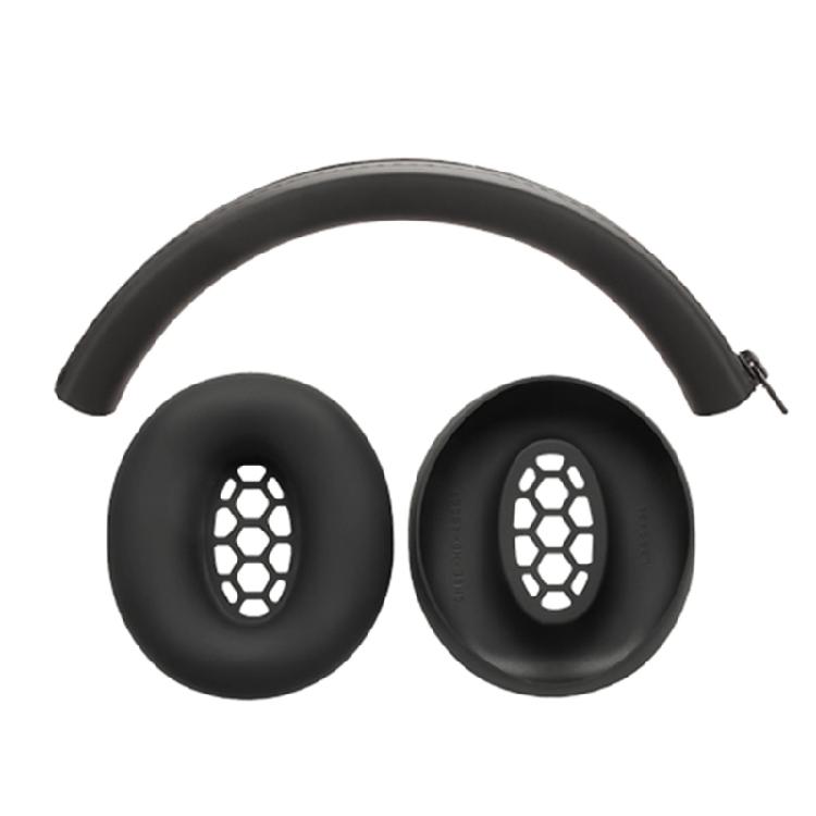 Replacement Headbands Cushions Cover for HD450BT Headsets Earpads Ear Pad Silicone Cushions чёрный