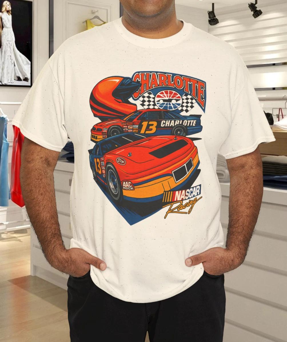 NASCAR Charlotte Motor Speedway Racing Shirt VINTAGE M