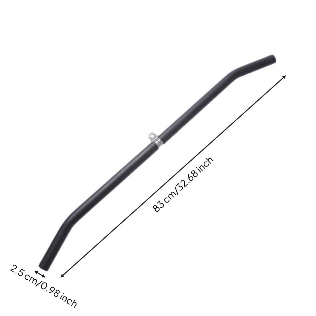 Lat Pulldown Bar Curved Handle Heavy Duty Cable Machine for