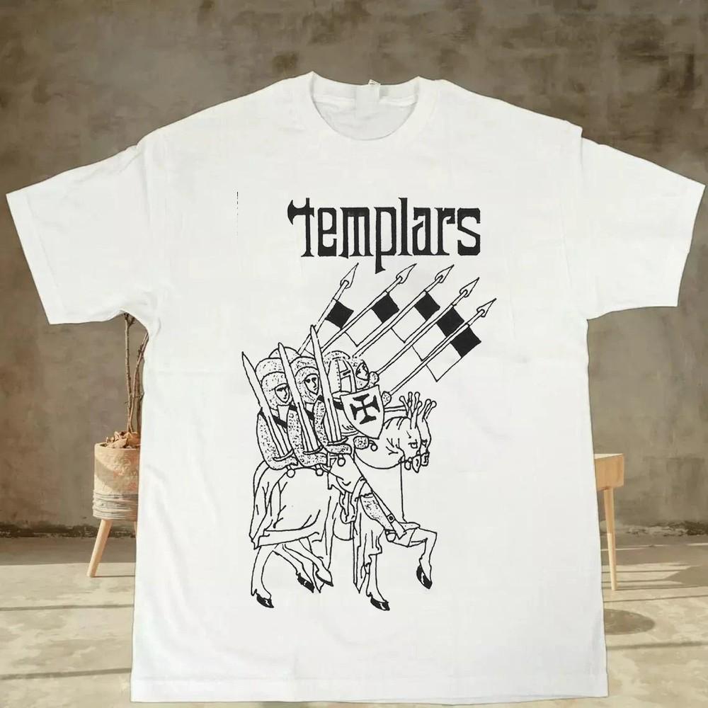 

Collection The Templars Tour Band White T Shirt Full Size S5XL T279 Unisex T-Shirt S