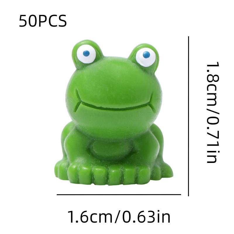 

Resin Ornament Moss Micro Landscape Figure Decor Blue-eyed Little Frog Diy Material 1.8*1.6cm