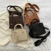 Retro Handbag Bag Women's New Trendy Fashion Retro Small Square Bag Niche Versatile Messenger Bag