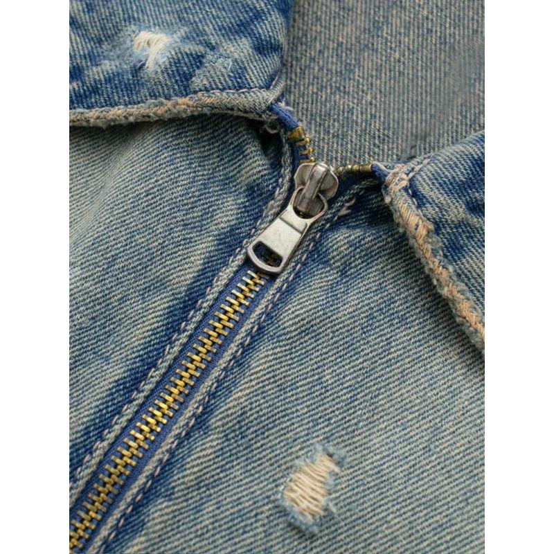 Kaslead Fashion Wind Denim Short Jacket