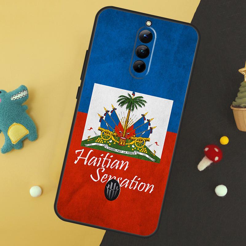 Vintage Haiti Haitian Flag Case For ZTE Nubia Red Magic 8 8S 9 Pro Plus RedMagic 6 7 Pro 6S 7S Pro 5S 6R 5G Back Cover