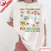 Cute Cartoon Duck Printt Shirt Colorful Graphic Print Tops Silly Teacher Goose on The Loose Summer Clothes Streetwear