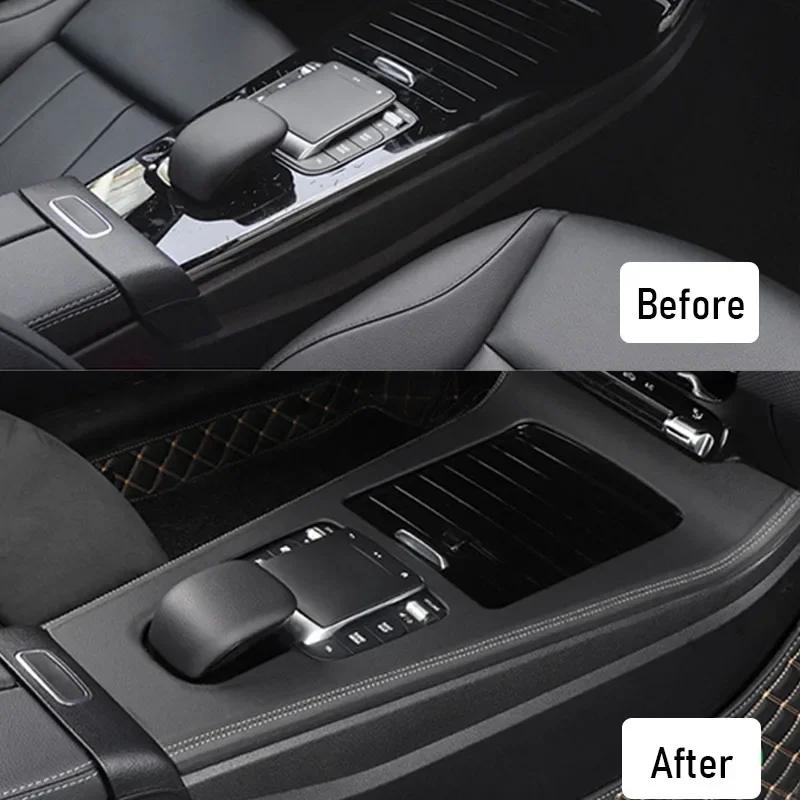 Car Central Panel Decorative Panel Rear Air Outlet Pancel for Mercedes Benz 2020 2021 2022 2023 2024 A Class CLA GLA GLB EQA EQB