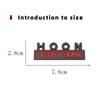 1Pc 3D Metal HOON Edition Logo Car Front Grille Badge Side Fender Rear Trunk Emblem Sticker Decal