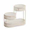 Countertop Fruit Basket Organizer SpaceSaving Tiered Compact Rack with