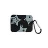 Black Star for AirPods Apple Bluetooth Wireless Headset Case Square Creative Trendy