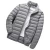 Padded-on Men's Winter New Light and Thin Down Padded Clothes Hooded Middle-aged and Young People Large-size Casual Padded Jacket Men's Jacket