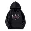 Kids Long Sleeve Letter Print Pullover Hoodie with Pockets, Loose Fit