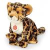 Plush - Hermann Teddy - Sitting Jaguar - 27 Cm - Black - for Children from 3 Years